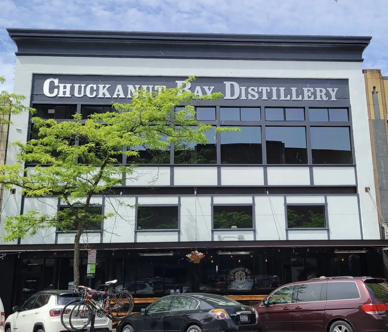 Chuckanut Bay Distillery at 1311 Cornwall Avenue in downtown Bellingham