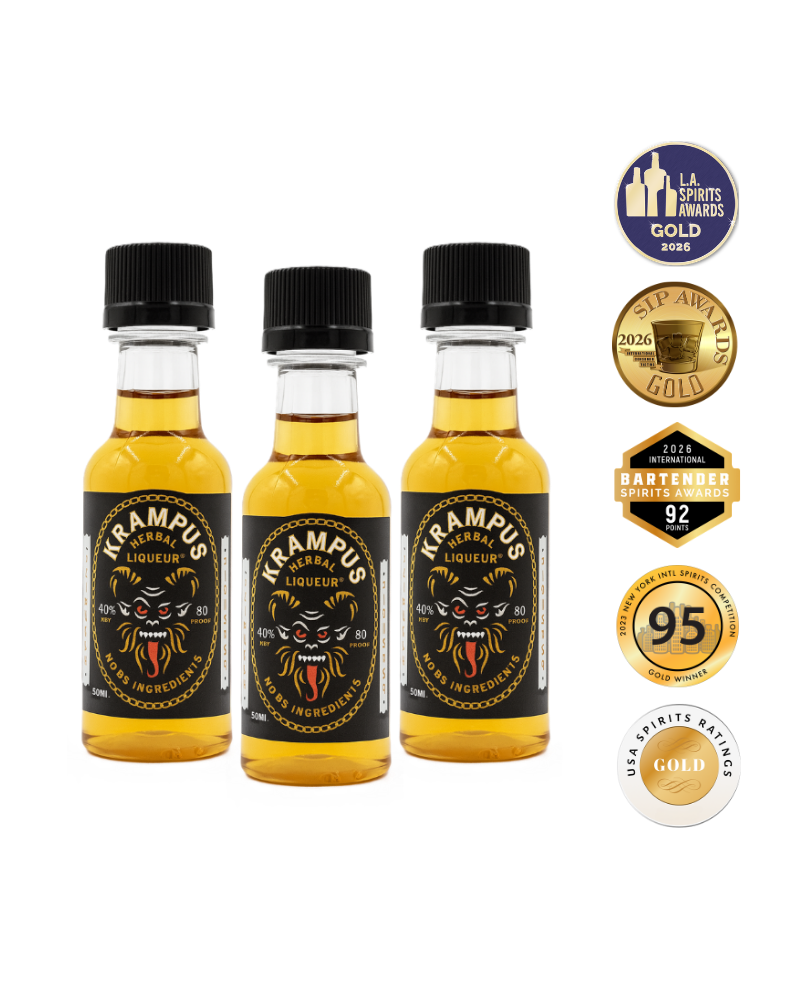 Krampus Herbal Liqueur Minis - 3 pk