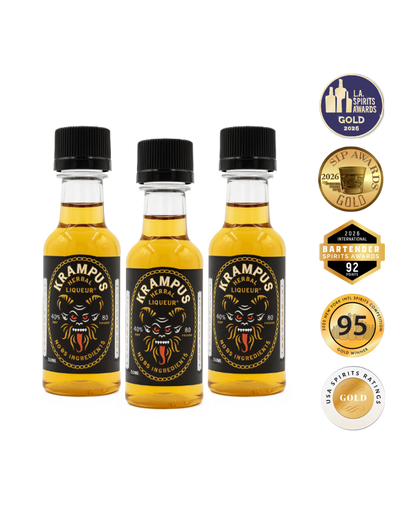Krampus Herbal Liqueur Minis - 3 pk