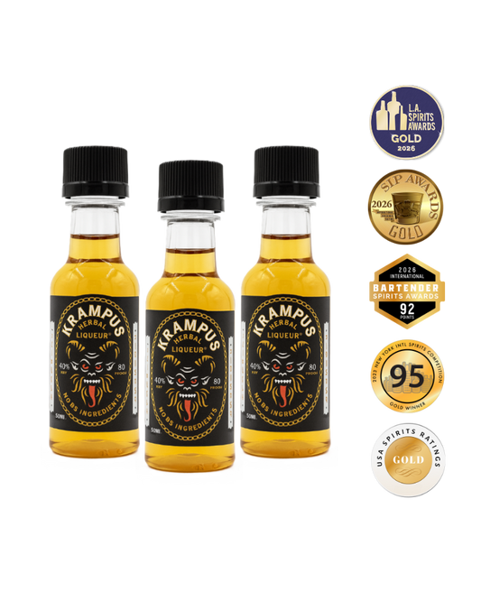 Krampus Herbal Liqueur Minis - 3 pk