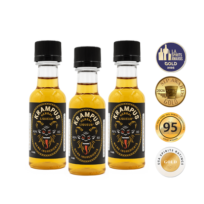 Krampus Herbal Liqueur Minis - 3 pk