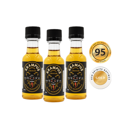 Krampus Herbal Liqueur Minis - 3 pk